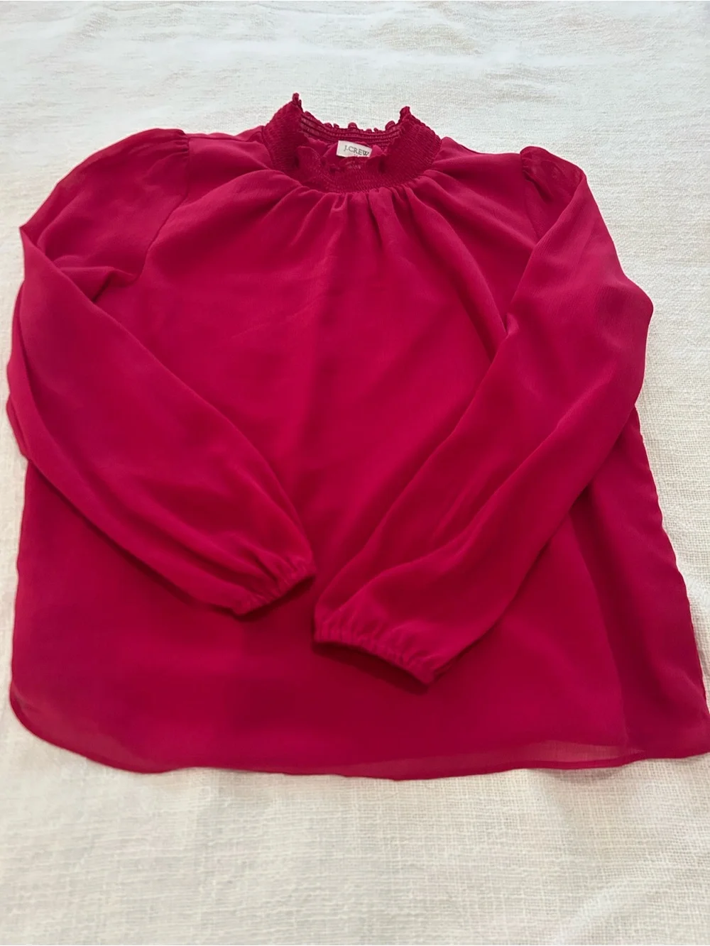 J. Crew crew raspberry